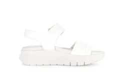 Gabor White Wedge Sandal|8461020