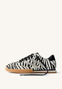 Gioseppo Zebra Print Trainer|77010ZE