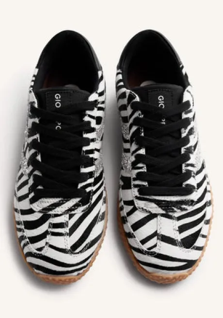 Gioseppo Zebra Print Trainer|77010ZE