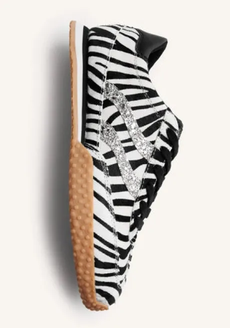 Gioseppo Zebra Print Trainer|77010ZE