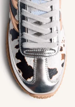 GioseppoAnimal Print Leather Trainer|78069COW