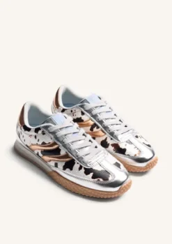 GioseppoAnimal Print Leather Trainer|78069COW