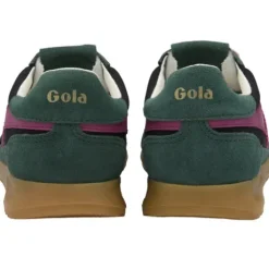 Gola Black, Pine and Fuchsia Trainer| CLB577BN