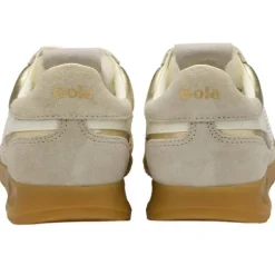 Gola Gold and Off White Trainer|CLB858YW