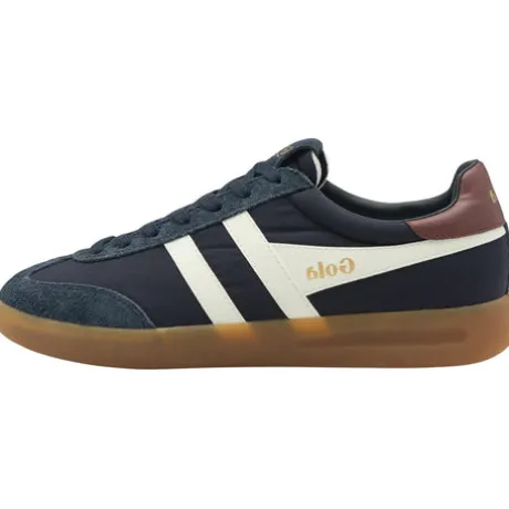 Gola Navy, Off White, Red Trainer|CMB871EW
