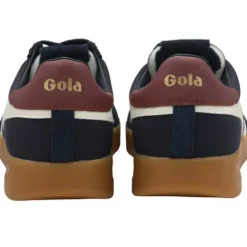 Gola Navy, Off White, Red Trainer|CMB871EW