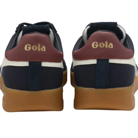 Gola Navy, Off White, Red Trainer|CMB871EW