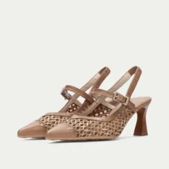 Hispanitas Beige Sling Back|RHV264671B