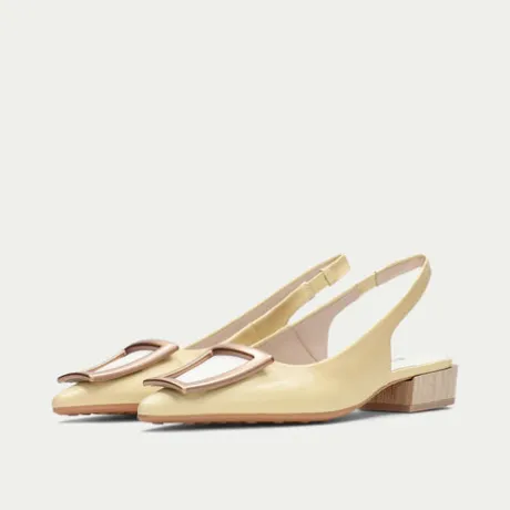 Hispanitas Light Yellow Slingback|BHV264849