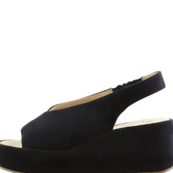 Hogl Navy Sling Back Platform|1025223200