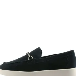 Hogl Navy Suede Comfort Loafer |1012123000