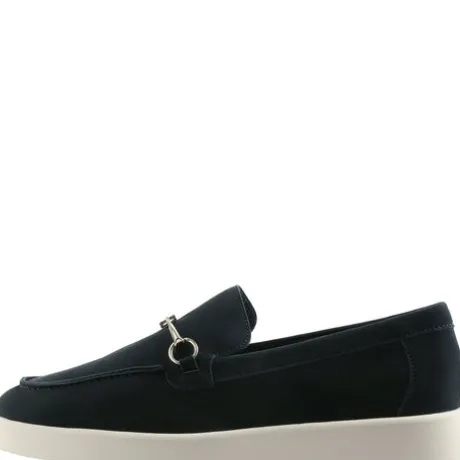 Hogl Navy Suede Comfort Loafer |1012123000