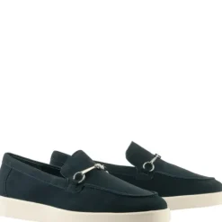 Hogl Navy Suede Comfort Loafer |1012123000