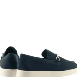Hogl Navy Suede Comfort Loafer |1012123000
