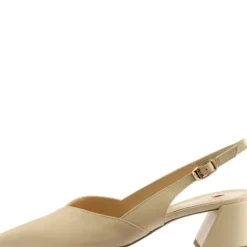 Hogl Sand Leather Sling Back|1046101300