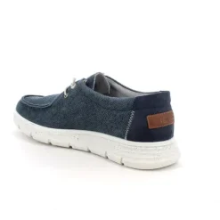 Igi & Co Navy Jeans Comfort Laced Shoe|1114200