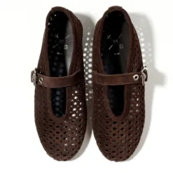 KMB Testa Brown Mary Jane |A7649