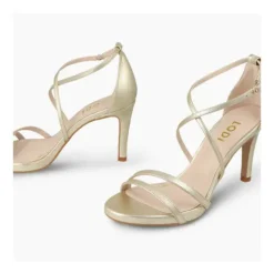Lodi Gold High Heel Sandal|INRIKOXGD