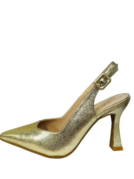 Lodi Gold Sling Back|MODERNC228