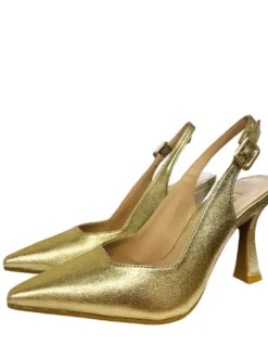 Lodi Gold Sling Back|MODERNC228
