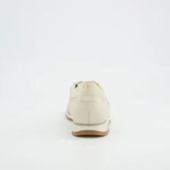 Paul Green Beige Leather Retro Trainer|5453159