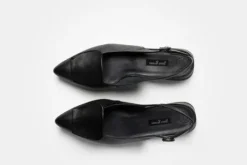 Paul Green Black Sling Back|6090010