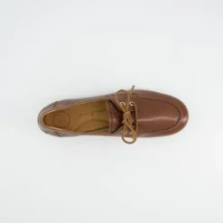 Paul Green Brown Leather Loafer|1136099