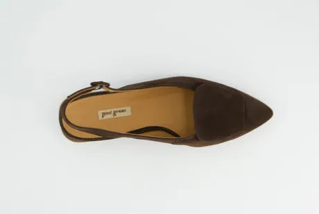 Paul Green Chocolate Brown Sling Back|6090089