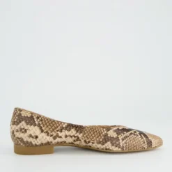 Paul Green Leather Snake Print Pump |3772209