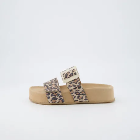 Paul Green Leo Print Platform Mule|6157000