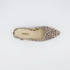 Paul Green Leo Print Sling Back|6090070