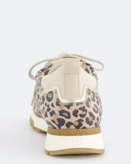 Paul Green Leo Print Trainer|5392090