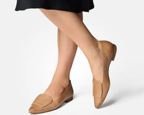 Paul Green Light Brown Leather Pump |3792130