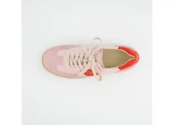 Paul Green Pink Suede Trainer|5450399