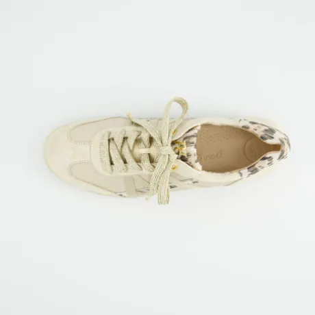 Paul GreenBeige & Leo Print Trainer|5540029