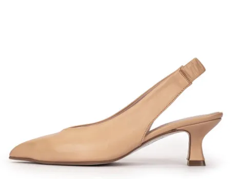 Pedro Miralles Soft Beige Sling Back|18644PE