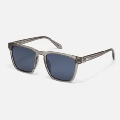 Quay Unplugged Grey Navy Polarized