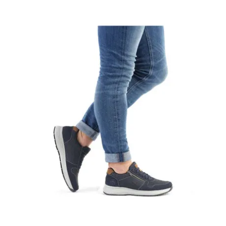Reiker B761314BLU - Laced Shoe Wide Fit.