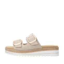 Remonte Beige Comfort Sandal|D0Q6662