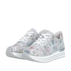 Remonte Floral Mini Wedge Trainer|D132690
