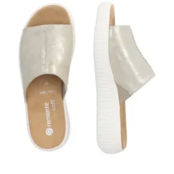 Remonte Light Gold Comfort Mule|D3L5390