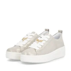 Remonte Light Gold PlatformTrainer|D1C0391