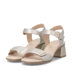Remonte Light Gold Sandal |D1K5490