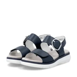Remonte Navy Comfort Sandal|D2K5014