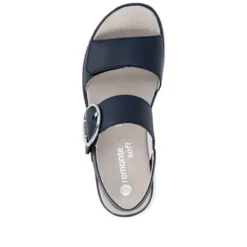 Remonte Navy Comfort Sandal|D2K5014