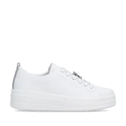 Remonte White Platform Trainer|D1C0382