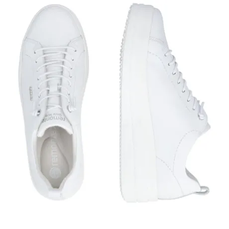 Remonte White Platform Trainer|D1C1280