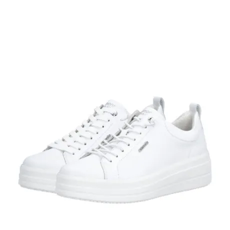 Remonte White Platform Trainer|D1C1280