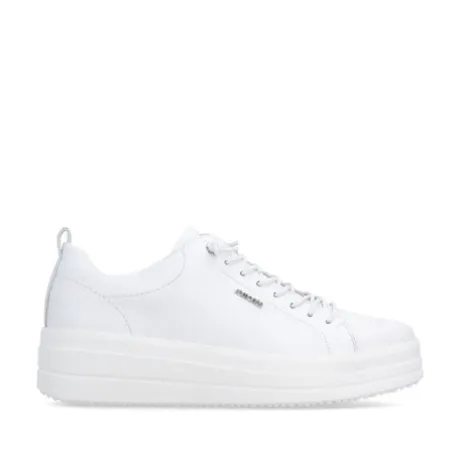 Remonte White Platform Trainer|D1C1280