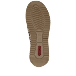 Rieker Animal Print Wide Fit Loafer|N125490